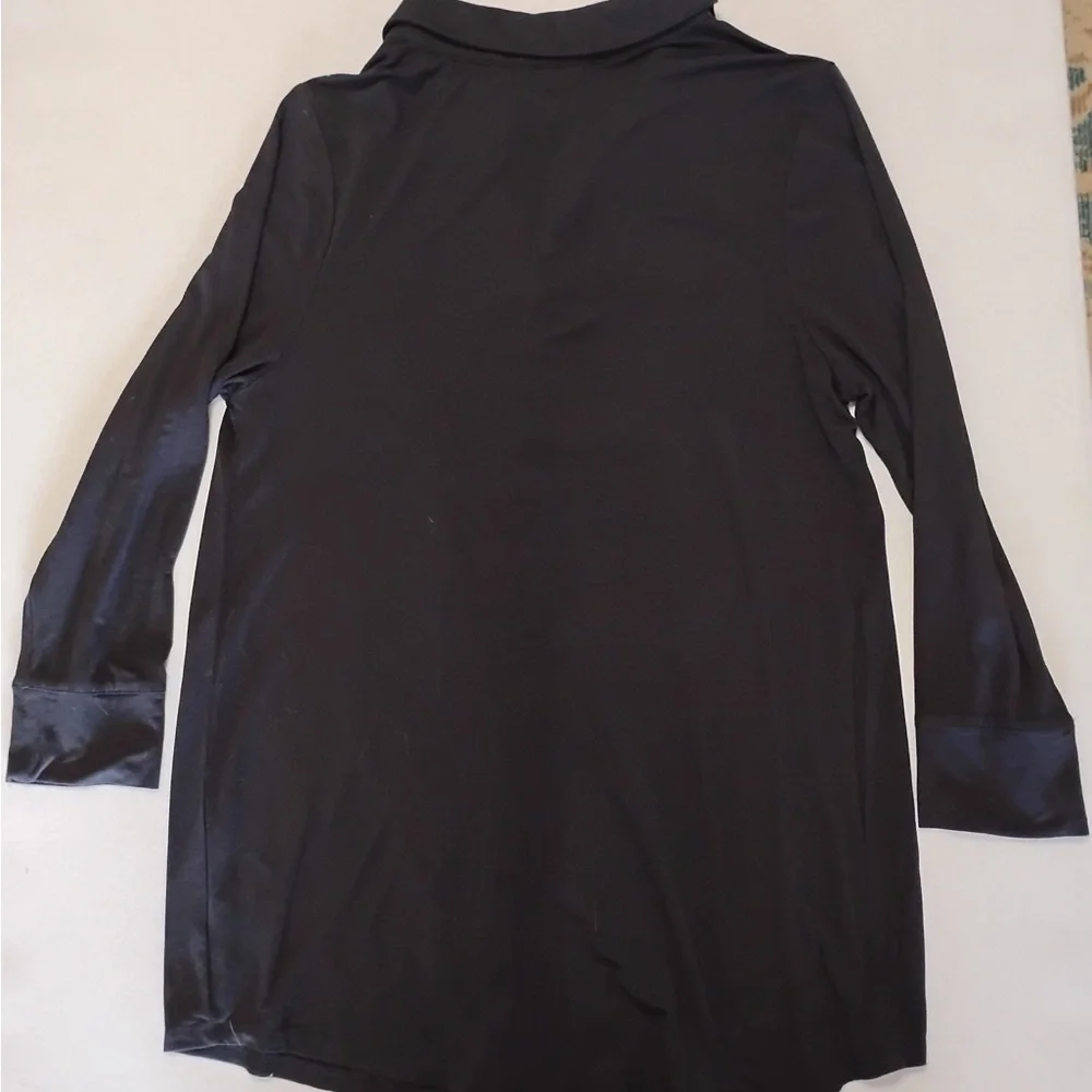 Merona Black Button-Front Shirt Dress Size M | Classic Workwear